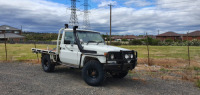 1997 Toyota Landcruiser HZJ75 4x4 Cab Chassis