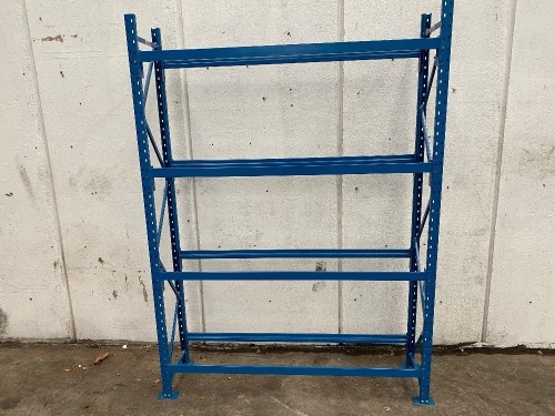 Industrial Racking 2000mm L x 2000mm H x 400mm D (white steel shelves sold seperately)