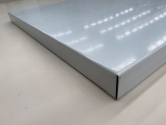 White shelf panels to suit Industrial Racking 600mm L x 400 D (Bundle 9) - 2