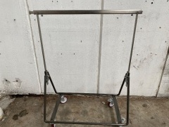 Industrial design mobile garment racks 1100mm L x 1420mm H - 2