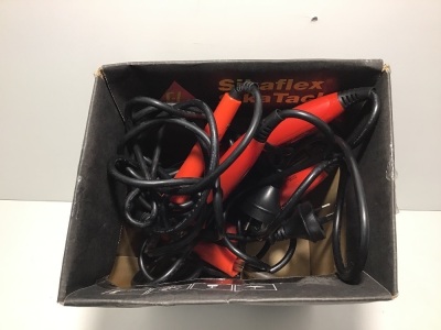 Box of Soldering Guns and Accessories