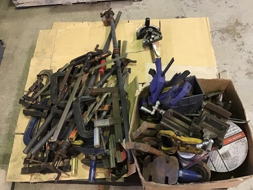 Pallet of Vice Grips & Clamps