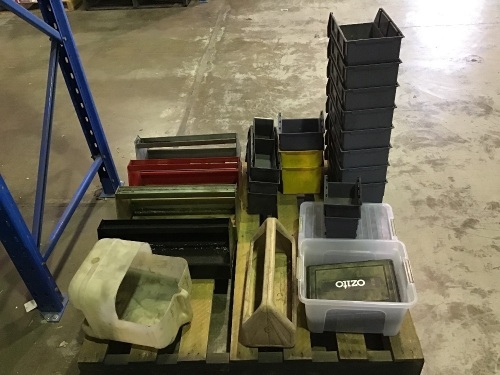 Pallet of Tool Boxes and Storage Containers