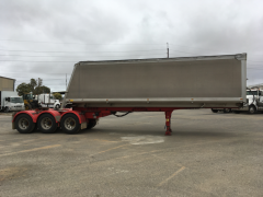 2016 Boomer Triaxle Sliding A Tipper Trailer *RESERVE MET, ON THE MARKET* - 2