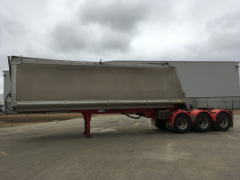 2016 Boomer Triaxle Sliding A Tipper Trailer *RESERVE MET, ON THE MARKET* - 3