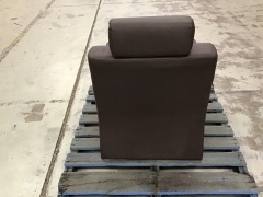 irest leather chair (interior ripped front of chair) - 4
