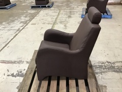 irest leather chair (dirt marks) - 3