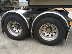 2008 Stoodley ST2290 Alloy Semi Tipper Trailer Combination - 4