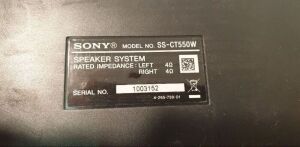 Sony HT-CT550W Powered 2.1-channel home theater sound bar & subwoofer - 3