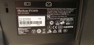 Eizo FlexScan EV2450 23.8" 16:9 IPS Monitor - 3