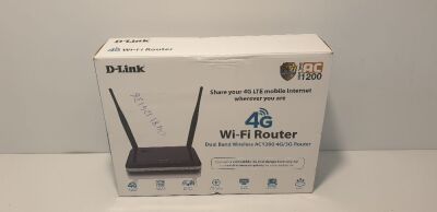 D-Link Dual Band Wireless AC1200 4G/3G Router