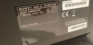 Sony HT-CT550W Powered 2.1-channel home theater sound bar & subwoofer - 5