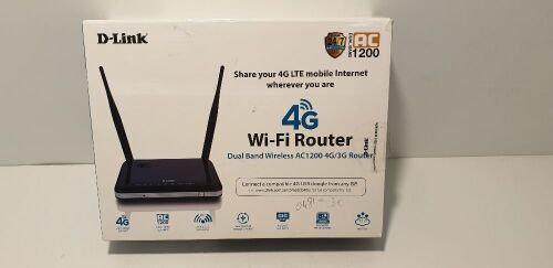 D-Link Dual Band Wireless AC1200 4G/3G Router