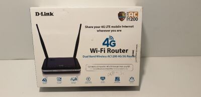 D-Link Dual Band Wireless AC1200 4G/3G Router