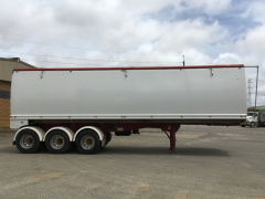 2009 Byford LSG Alloy Triaxle Tipper Trailer *RESERVE MET, ON THE MARKET* - 2