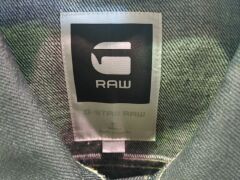 G-Star RAW One of Kind Art Piece Denim Jacket XL - 6