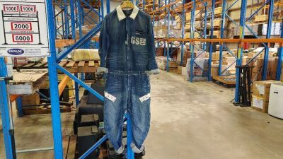 G-Star RAW Denim Overalls - Size L