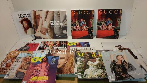 Bulk Lot - Misc. Designer Fashion Books & Magazines