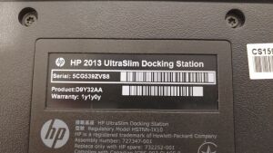 HP 2013 UltraSlim Docking Station - 3