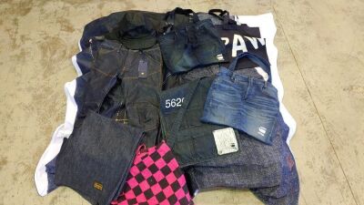 Misc. Set of G-Star RAW Denim Apparel & Tote Bags