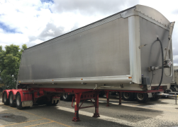 2016 Boomer Triaxle Sliding A Tipper Trailer *RESERVE MET, ON THE MARKET*