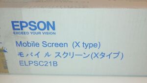 Epson ELPSC21B 80" Portable Tripod Projector Screen - 3