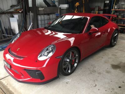 2017 Red Porsche 911 GT3 991 Automatic Coupe with only 3,657 Kilometres