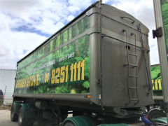 2007 Stoodley ST2290 Alloy Semi Tipper Trailer Combination, 90m3 - 12