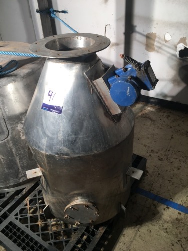 Stainless Steel Hopper with Vibrator