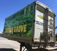 2007 Stoodley ST2290 Alloy Semi Tipper Trailer Combination, 90m3 - 8