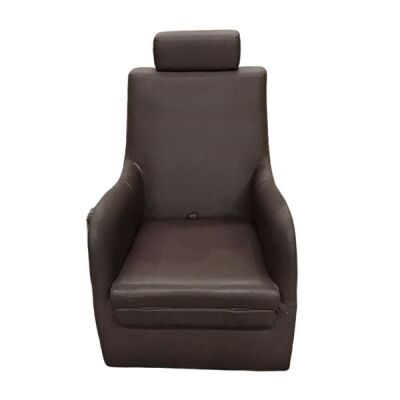 irest leather chair (interior ripped front of chair)
