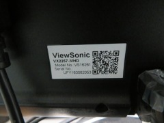 Hewlett Packard Prodesk 600 GI SSF CPU Core i5 with Viewsonic 22" Monitor VX2257-MHD, Keyboard & Mouse - 6
