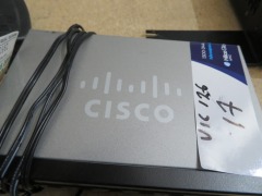 Cisco SG10-16, 16 Port Gigabit Switch, 240 volt & Cisco SG100D, 8 Port Gigabit Desktop Switch - 4