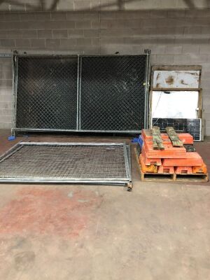 Temporary Fence Components