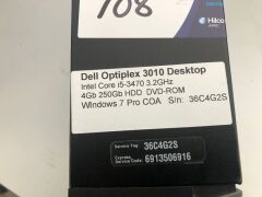 Dell Optiplex 790 Desktop CPU Intel Core i5 - 3470 - 7