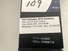 Dell Optiplex 790 Desktop CPU Intel Core i5 - 3470 - 5