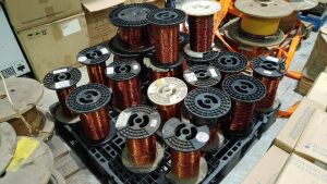 Bulk Lot - 4 x Pallets of Copper Wiring - 4