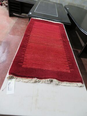 Persian Rug, K3R7FY57 Hallway Runner, Red, Sad Oriental Carpets, 1400mm L x 720mm W