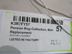 Persian Rug, K3R7FY57 Hallway Runner, Red, Sad Oriental Carpets, 1400mm L x 720mm W - 3