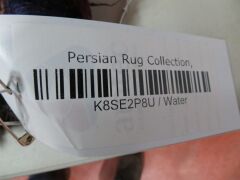 Persian Rug, K8SE2P8U, Red & Blue, Pakistan Pure Wool Pile, 1360mm L x 590mm W - 3
