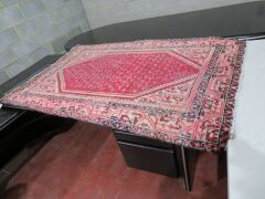 Persian Rug, KGDPZ23U, Red, Black, & Cream Sad Oriental Carpets, 1890mm L x 1210mm W