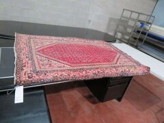 Persian Rug, KGDPZ23U, Red, Black, & Cream Sad Oriental Carpets, 1890mm L x 1210mm W - 2