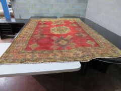 Persian Rug, KJD40Q6U, Red, Blue, Green & Cream Afghanistan Pure Wool Pile KAZAK, 2320mm L x 1770mm W