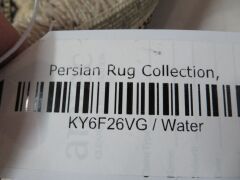 Persian Rug, KY6F26VG, Hallway Runner, Green & Black Pakistan Pure Wool Pile JALDER, 3200mm L x 800mm W - 8