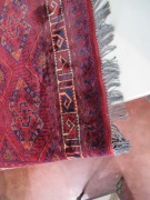 Persian Rug, KKMZHGBM, Red, Blue, Orange, Yellow with Dark Tassels Afghanistan Pure Wool Pile KIMDUZ, 1920mm L x 1520mm W - 5
