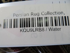 Persian Rug, KQU9LRB8, Hallway Runner, Red, Black & Cream Pakistan Pure Wool Pile JALDAR, 3210mm L x 750mm W - 7