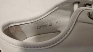 Dolce & Gabbana Men's White Leather CS0930 Sneakers Shoes- Size: 40 - 3