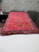 Persian Rug, KOKGBK3K, Reds, Brown, Yellow, Green & Purple Iran Pure Wool Pile HAMADAM, 1980mm L x 1080mm W