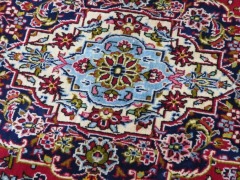 Persian Rug, KLNEJVVB, Red, Blue & Cream Iran Pure Wool Pile Persian, 3150mm L x 2000mm W - 5