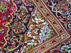 Persian Rug, KLNEJVVB, Red, Blue & Cream Iran Pure Wool Pile Persian, 3150mm L x 2000mm W - 6